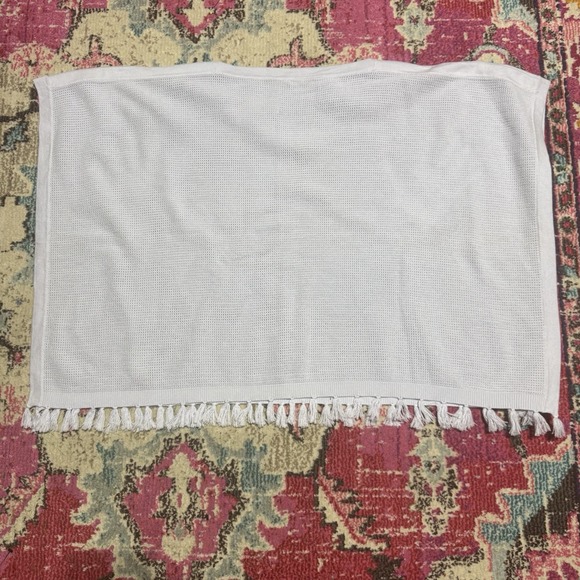 J McLaughlin Asha Poncho Knit Coastal Lilac Boho Chic Cottage Core NWT $148 OS - Picture 6 of 6